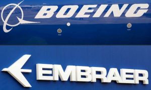 BOEING EMBRAER LOGO