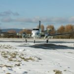 SNOW ON RUNWAY