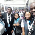ICA DIRECTOR, STUDENTS IN AIR SHOW AT USA