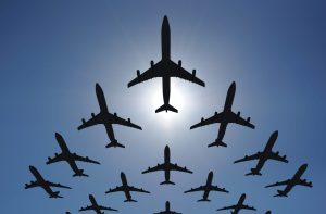 AIR TRAVEL PICKS UP GRAPHICS