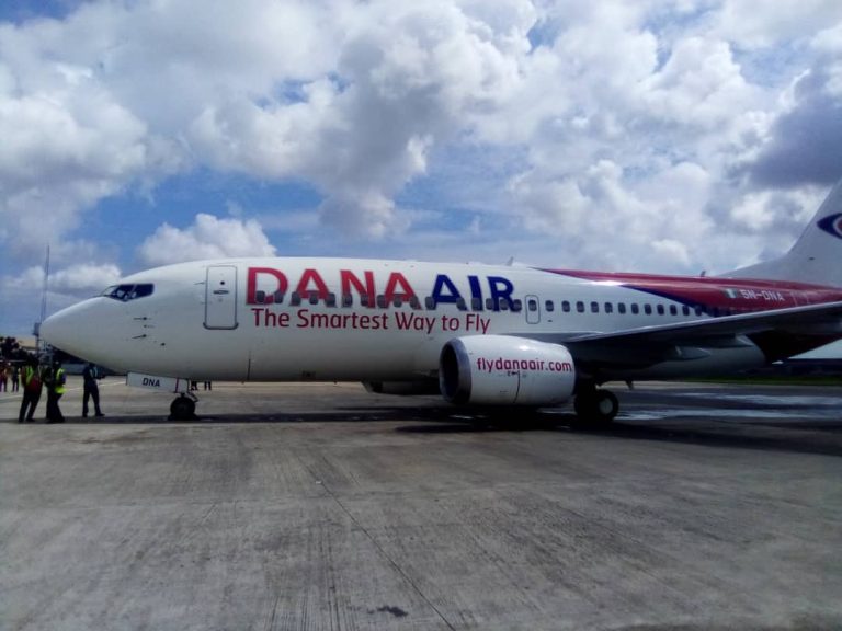 DANA'S B737 TOUCHING DOWN