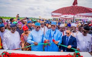 EKITI AIRPORT CUTTING OF TAPE