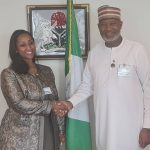 SIRIKA WITH ETHIOPIAN MINISTER