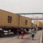lastma TRUCK KILLS MOTOR BOY @ APAPA