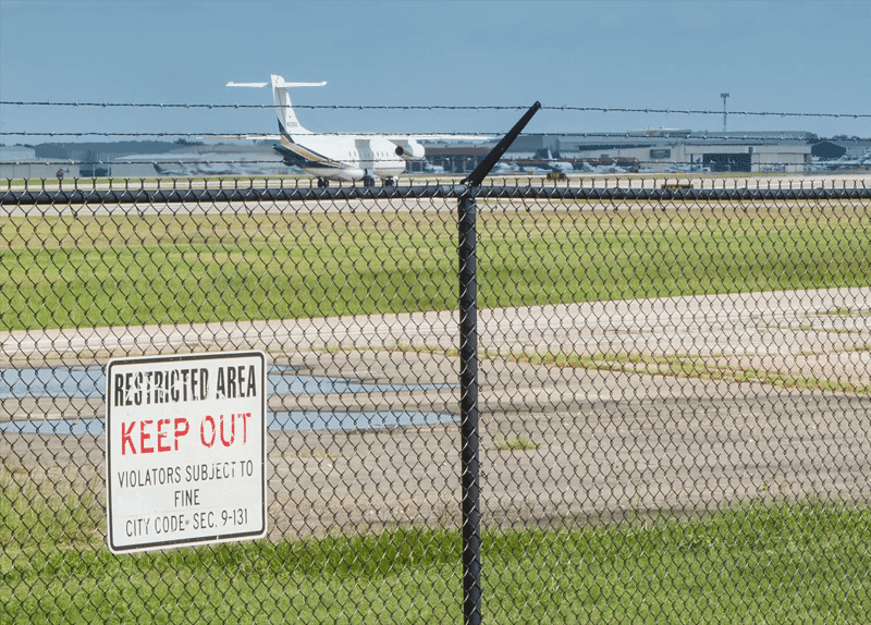 airport restricted area
