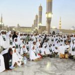 pilgrims in Saudi