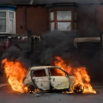 LONDON RIOT 5TH AUG 24- A