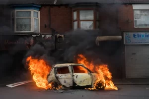 LONDON RIOT 5TH AUG 24- A