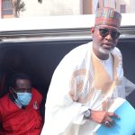 HADI SIRIKA ALIGHTS FROM WHITE MARIA