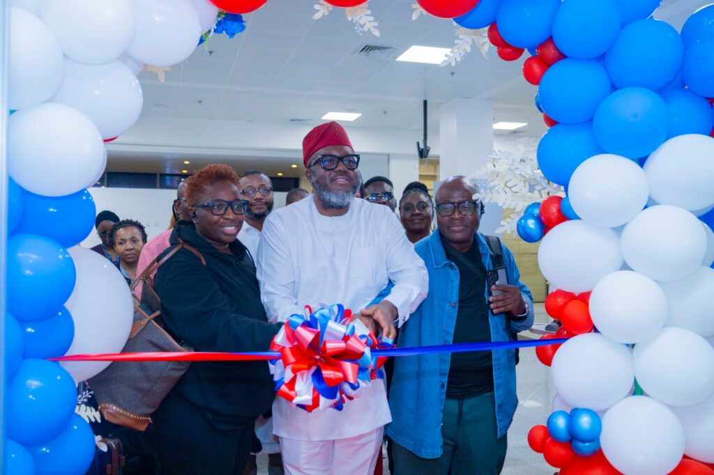 AIR PEACE LOUNGE TAPE CUTTING-