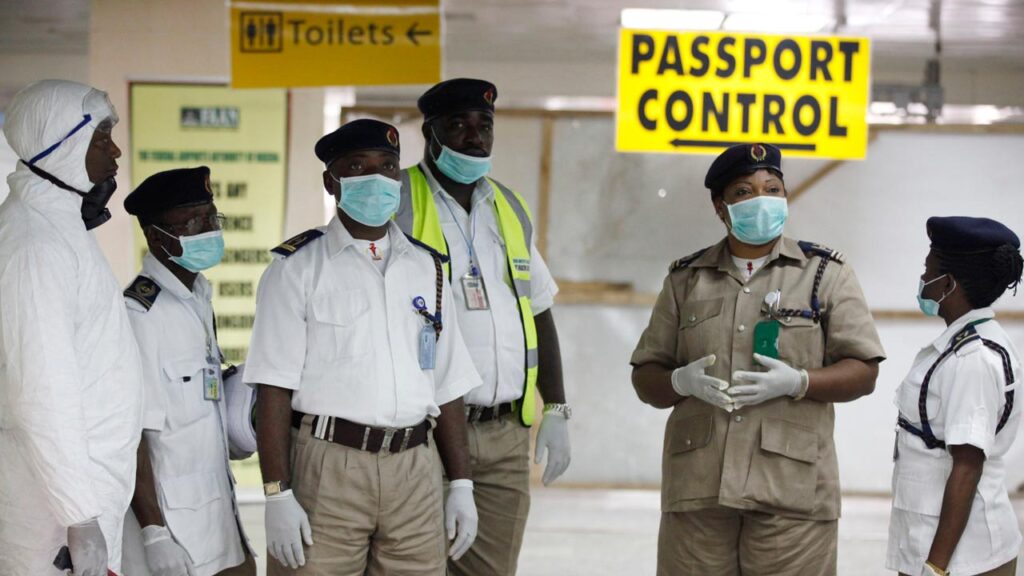 EBOLA PASSPORT CONTROL