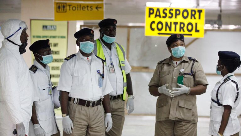 EBOLA PASSPORT CONTROL
