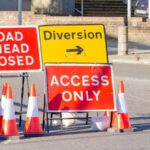road diversion