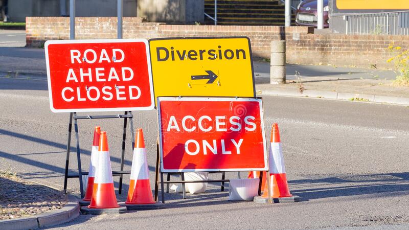 road diversion