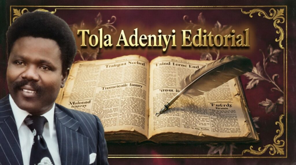 IRUNMOLE TOLA ADENIYI -OP-ED COLUMN MAST